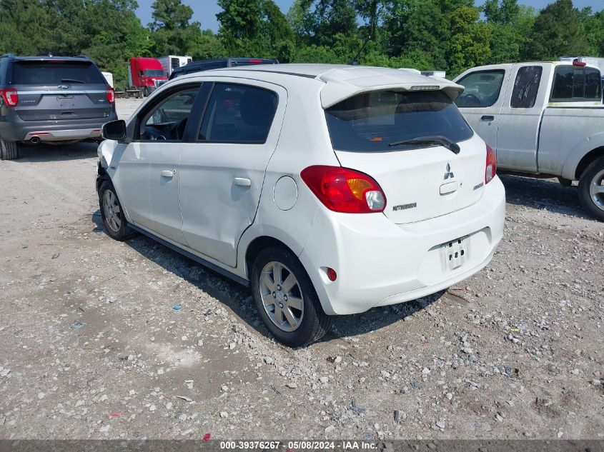 2015 Mitsubishi Mirage Es VIN: ML32A4HJ1FH049439 Lot: 39376267