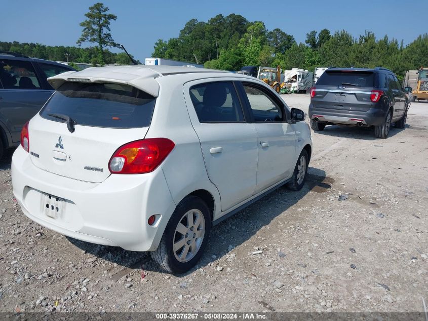 2015 Mitsubishi Mirage Es VIN: ML32A4HJ1FH049439 Lot: 39376267