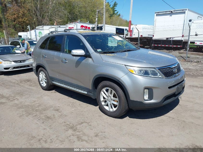 2015 Kia Sorento Lx VIN: 5XYKT3A61FG591396 Lot: 39376268