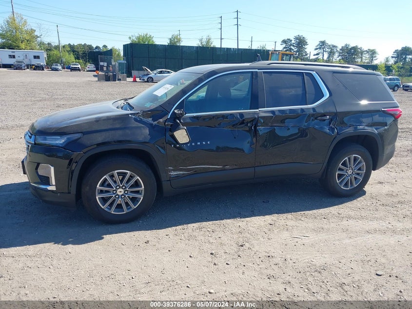 2022 CHEVROLET TRAVERSE AWD LT CLOTH - 1GNEVGKW0NJ148787