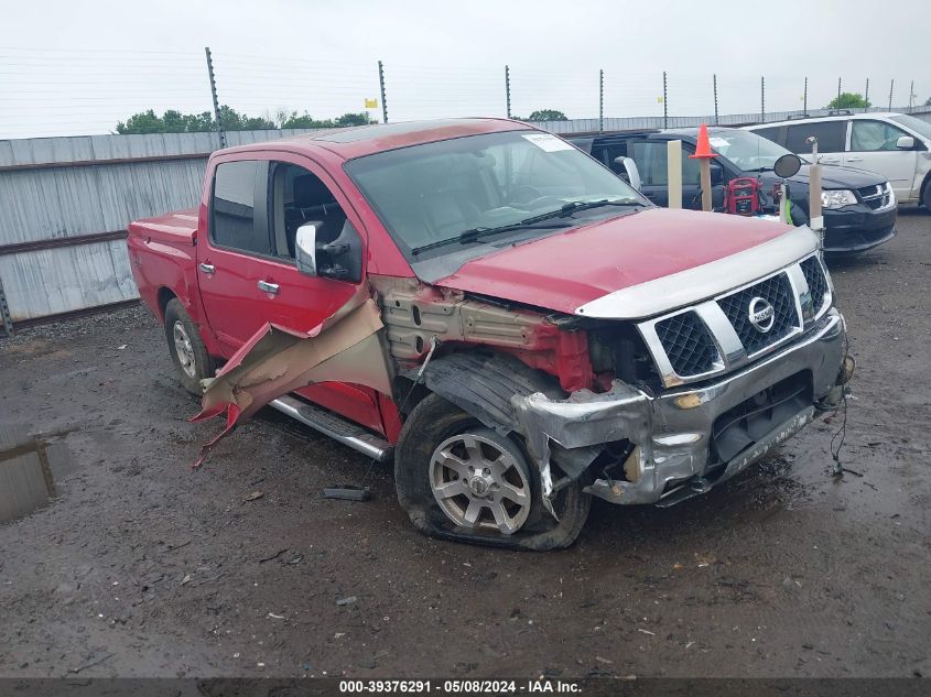 2006 Nissan Titan Le VIN: 1N6BA07BX6N557455 Lot: 39376291