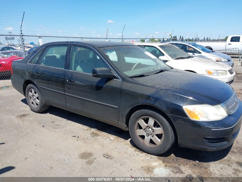 2002 Toyota Avalon Xl VIN: 4T1BF28B32U235685 Lot: 39376301