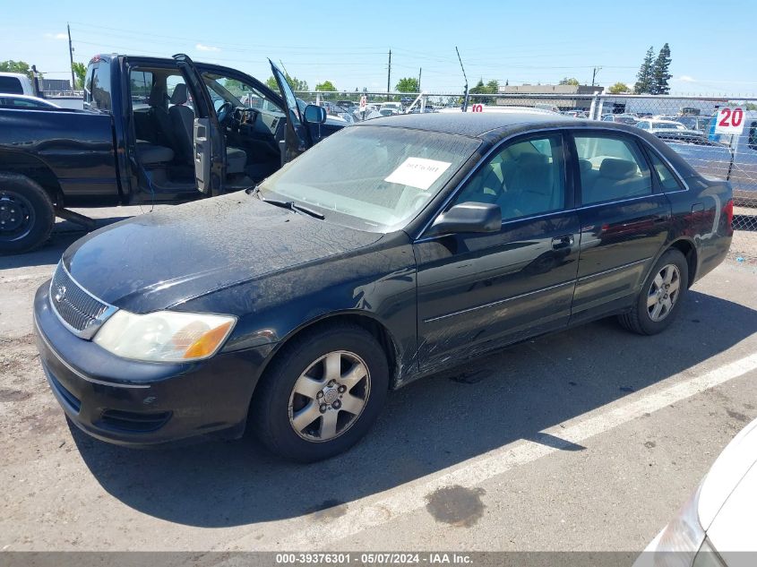 2002 Toyota Avalon Xl VIN: 4T1BF28B32U235685 Lot: 39376301