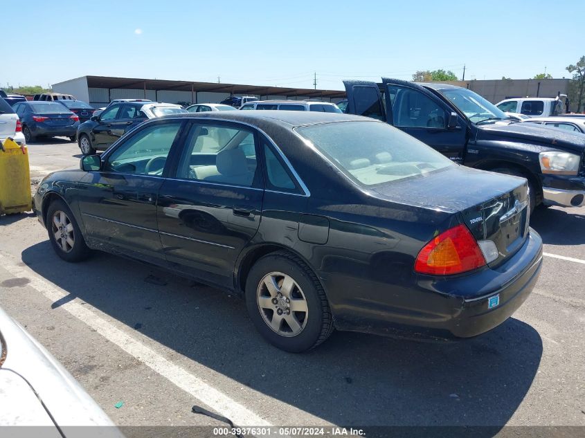 2002 Toyota Avalon Xl VIN: 4T1BF28B32U235685 Lot: 39376301