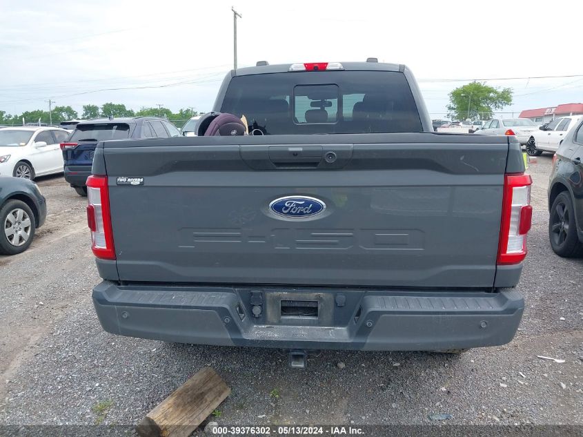 2021 Ford F-150 Lariat VIN: 1FTFW1E50MFA45509 Lot: 39376302