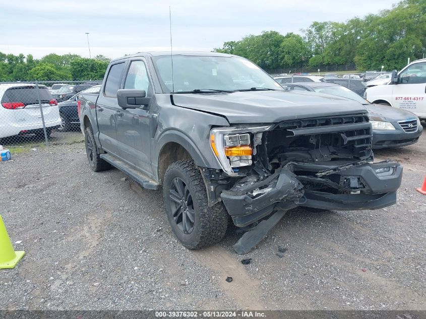 2021 FORD F-150 LARIAT - 1FTFW1E50MFA45509