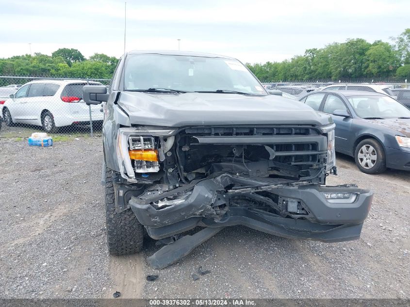 2021 Ford F-150 Lariat VIN: 1FTFW1E50MFA45509 Lot: 39376302