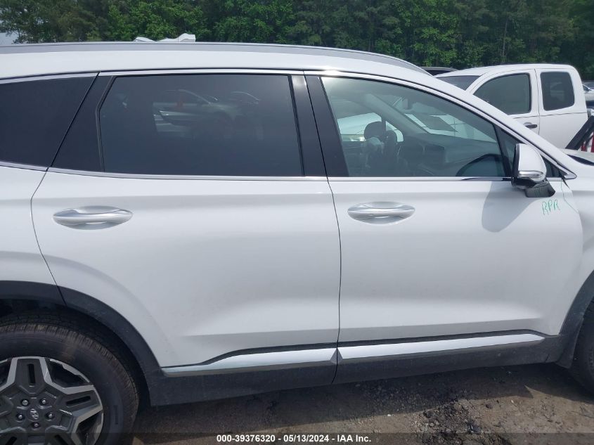 2023 Hyundai Santa Fe Hybrid Limited VIN: 5NMS5DA11PH023550 Lot: 39376320