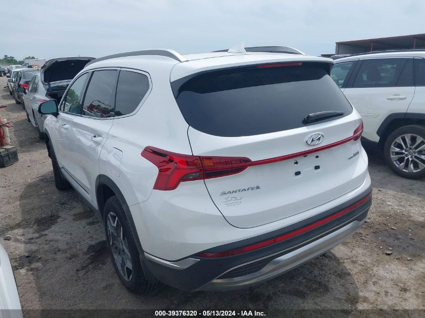 2023 Hyundai Santa Fe Hybrid Limited VIN: 5NMS5DA11PH023550 Lot: 39376320