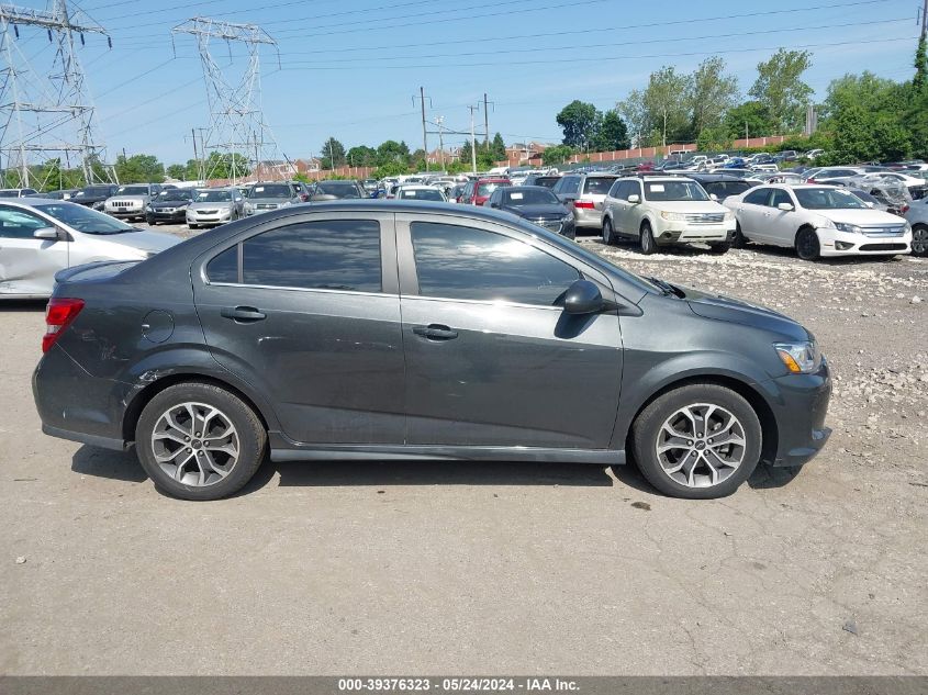 2020 Chevrolet Sonic Fwd Lt VIN: 1G1JD5SB2L4103575 Lot: 39376323