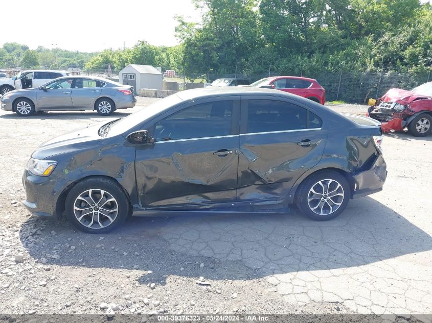 2020 Chevrolet Sonic Fwd Lt VIN: 1G1JD5SB2L4103575 Lot: 39376323