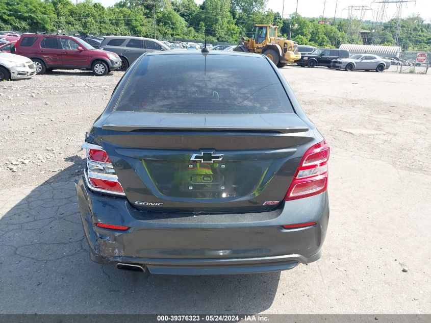 2020 Chevrolet Sonic Fwd Lt VIN: 1G1JD5SB2L4103575 Lot: 39376323