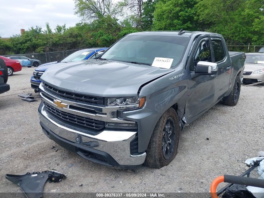 2020 Chevrolet Silverado 1500 4Wd Short Bed Lt VIN: 1GCUYDED4LZ313534 Lot: 39376337