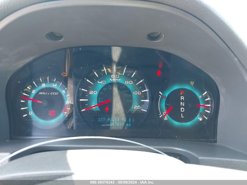 2010 Ford Fusion Se VIN: 3FAHP0HA2AR209999 Lot: 39376343