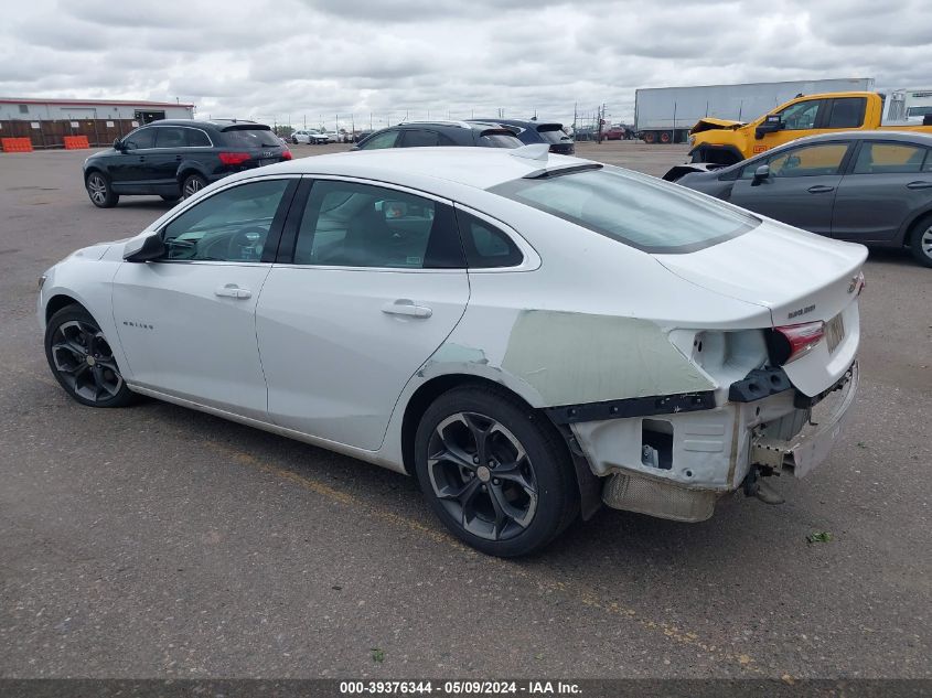 2022 Chevrolet Malibu Fwd Lt VIN: 1G1ZD5ST3NF148544 Lot: 39376344