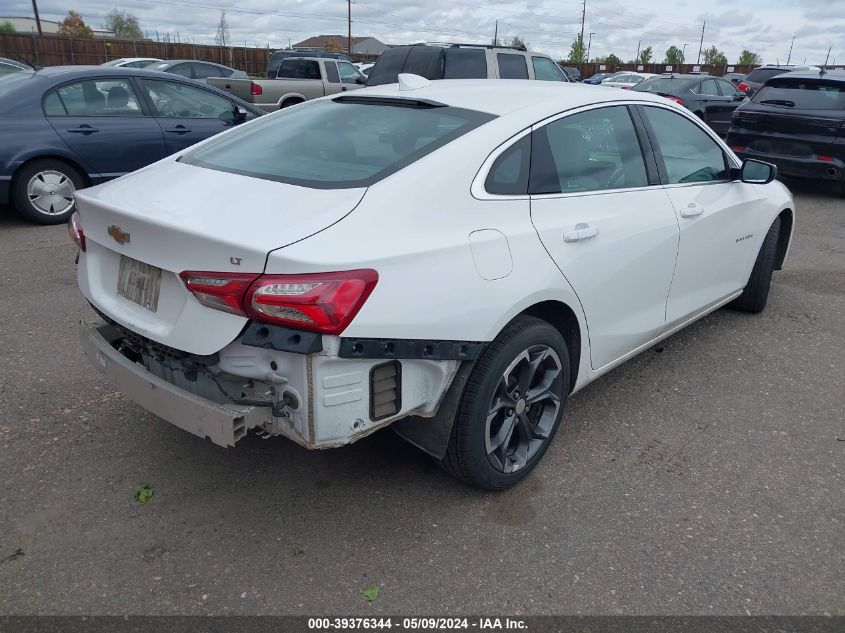 2022 Chevrolet Malibu Fwd Lt VIN: 1G1ZD5ST3NF148544 Lot: 39376344