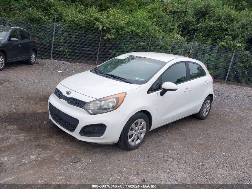 KNADM5A35D6181768 2013 Kia Rio Lx