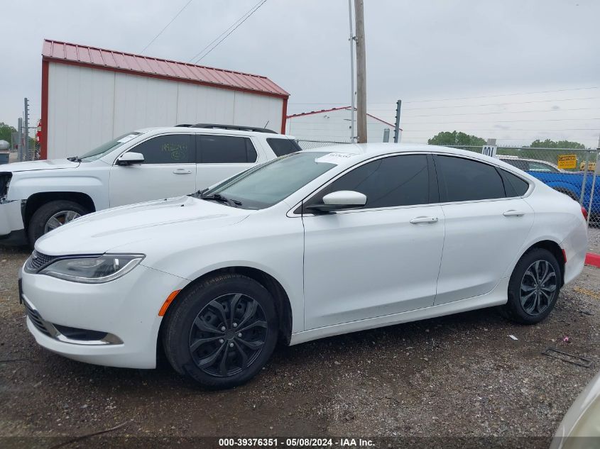 2015 Chrysler 200 Limited VIN: 1C3CCCAB7FN510660 Lot: 39376351