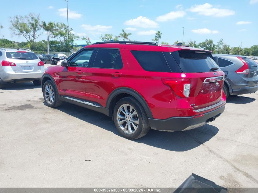 2021 Ford Explorer Xlt VIN: 1FMSK7DH3MGB12702 Lot: 39376353