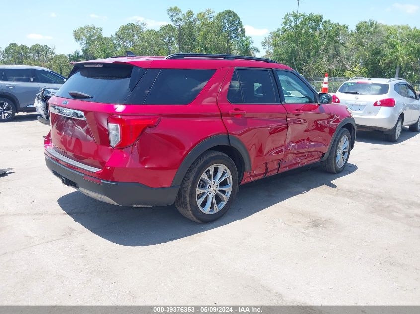 2021 Ford Explorer Xlt VIN: 1FMSK7DH3MGB12702 Lot: 39376353