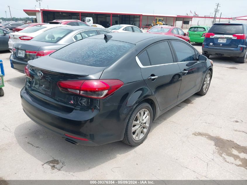 2017 Kia Forte S VIN: 3KPFL4A71HE029692 Lot: 39376354