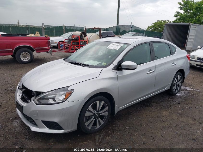 VIN 3N1AB7AP2KY298226 2019 NISSAN SENTRA SV
