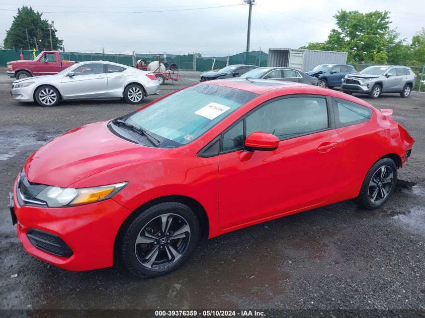 2014 Honda Civic Ex VIN: 2HGFG3B85EH526249 Lot: 39376359