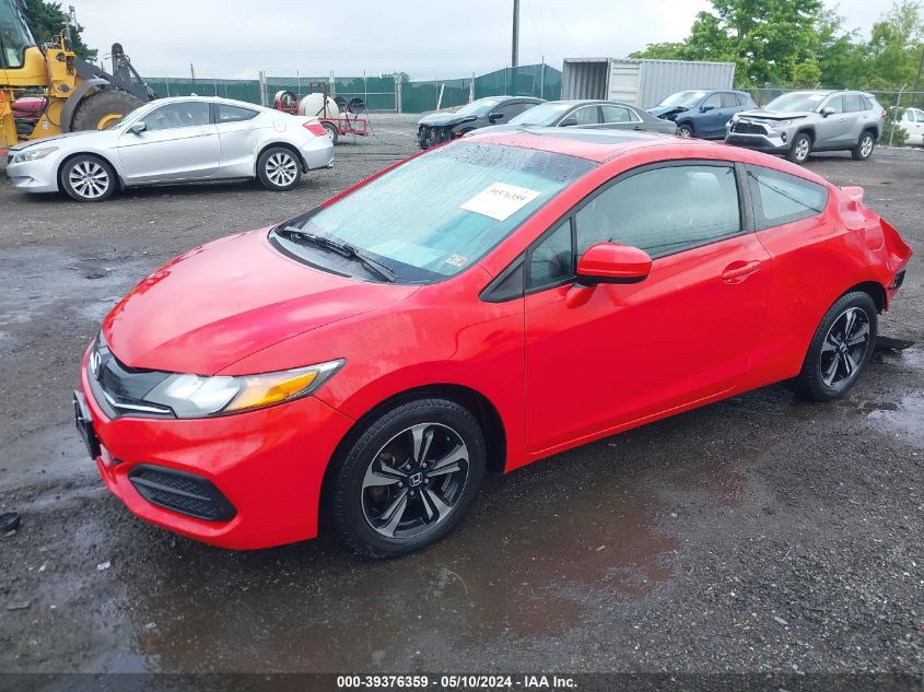 2014 Honda Civic Ex VIN: 2HGFG3B85EH526249 Lot: 39376359