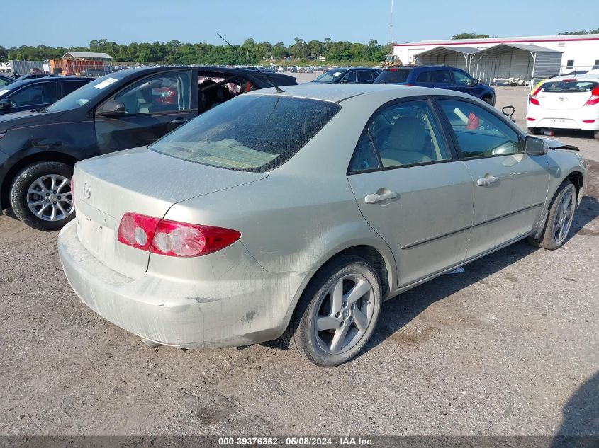 2004 Mazda Mazda6 I VIN: 1YVFP80C645N46108 Lot: 39376362