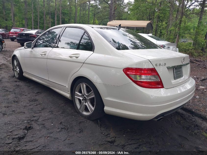 2010 Mercedes-Benz C 300 Luxury 4Matic/Sport 4Matic VIN: WDDGF8BB4AR106609 Lot: 39376368