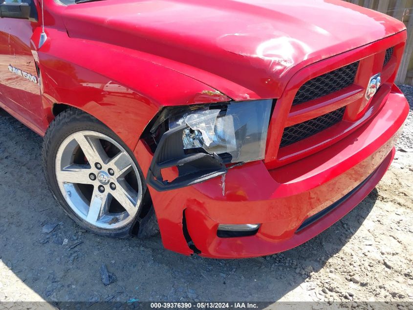 2012 Ram 1500 St VIN: 1C6RD7FT3CS303313 Lot: 39376390