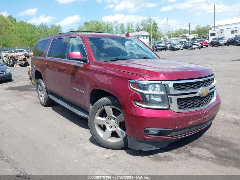 2016 Chevrolet Suburban Lt VIN: 1GNSKHKC7GR267156 Lot: 39376396