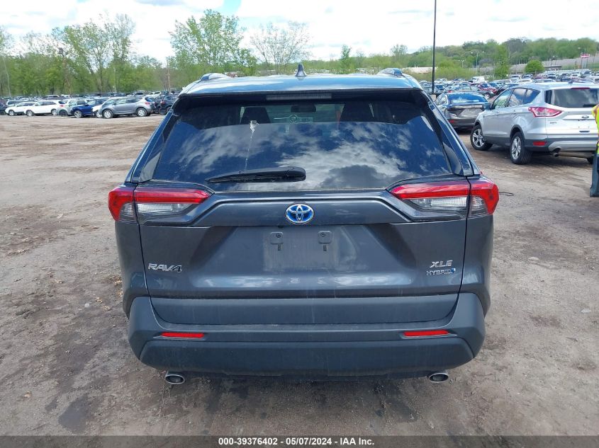 2021 Toyota Rav4 Xle Hybrid VIN: 4T3R6RFVXMU018584 Lot: 39376402