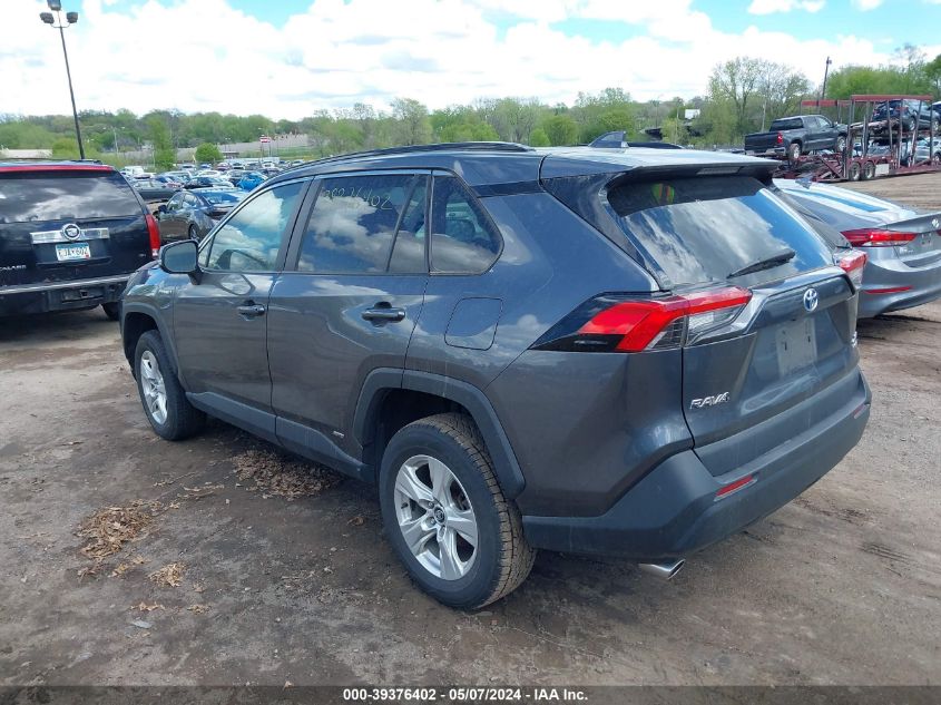 2021 Toyota Rav4 Xle Hybrid VIN: 4T3R6RFVXMU018584 Lot: 39376402