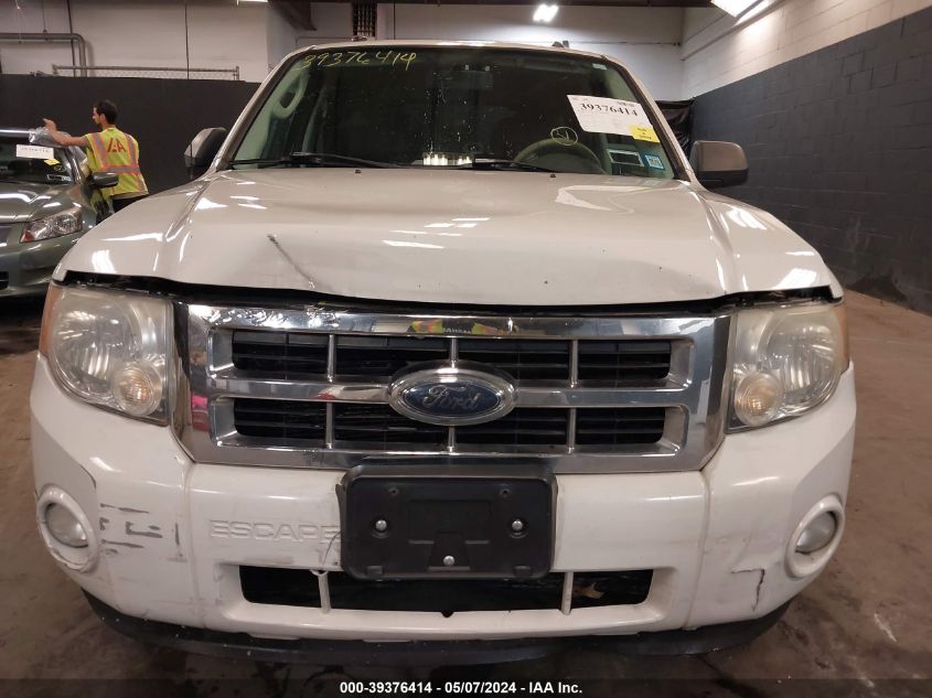 2010 Ford Escape Xlt VIN: 1FMCU0D78AKA10043 Lot: 39376414