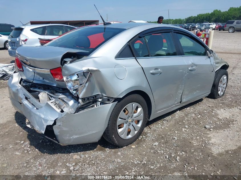 2012 Chevrolet Cruze Ls VIN: 1G1PD5SH7C7321685 Lot: 39376425