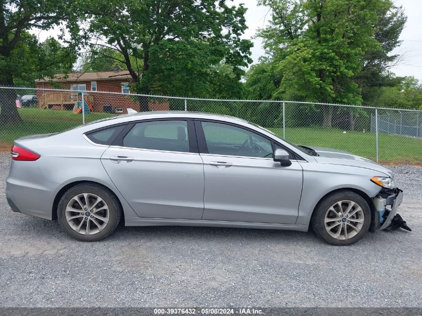 2020 FORD FUSION SE - 3FA6P0HD1LR225289