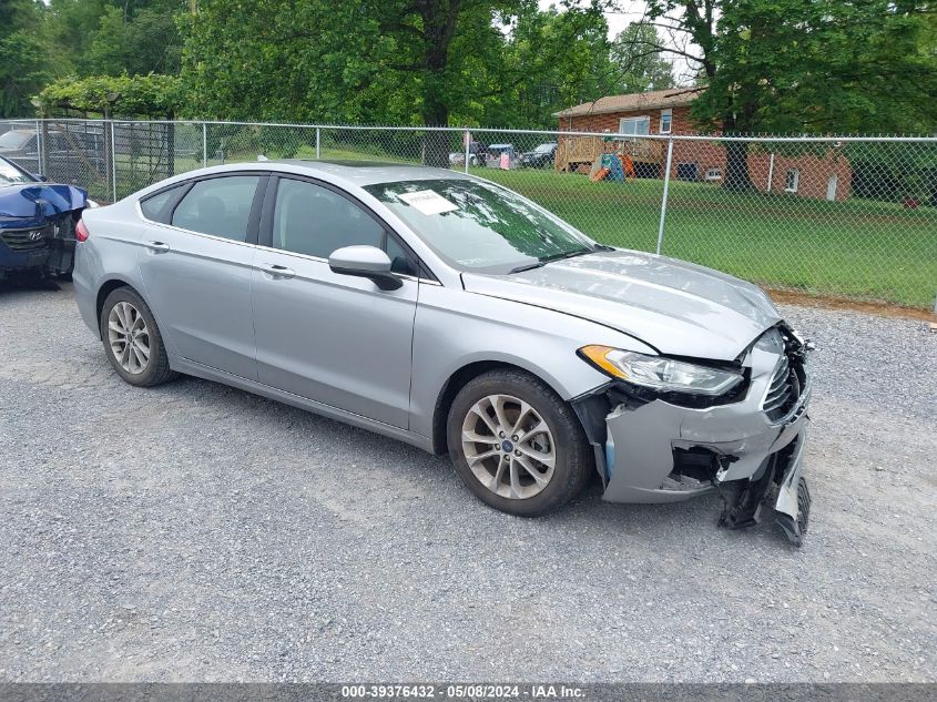 2020 FORD FUSION SE - 3FA6P0HD1LR225289