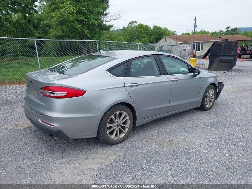 2020 Ford Fusion Se VIN: 3FA6P0HD1LR225289 Lot: 39376432