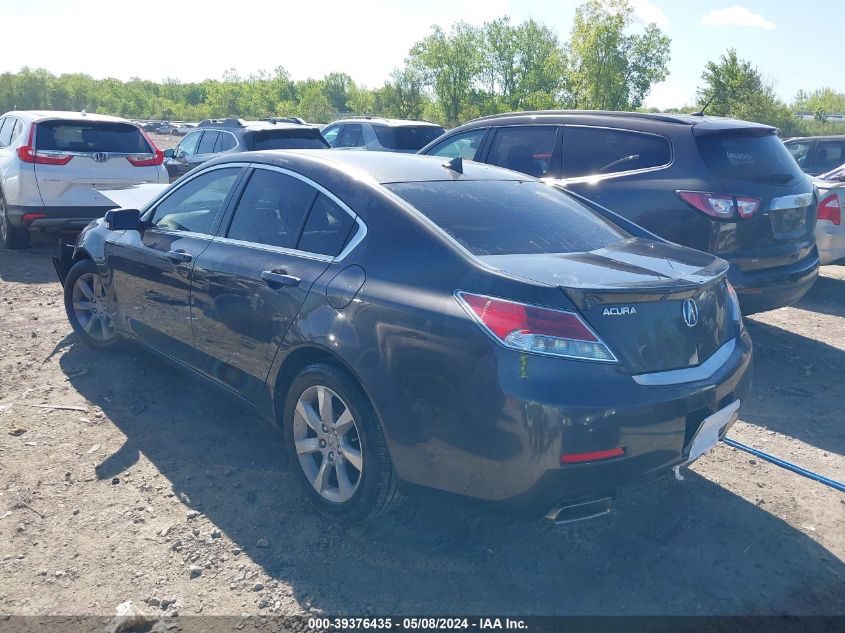 2012 Acura Tl 3.5 VIN: 19UUA8F51CA038692 Lot: 39376435