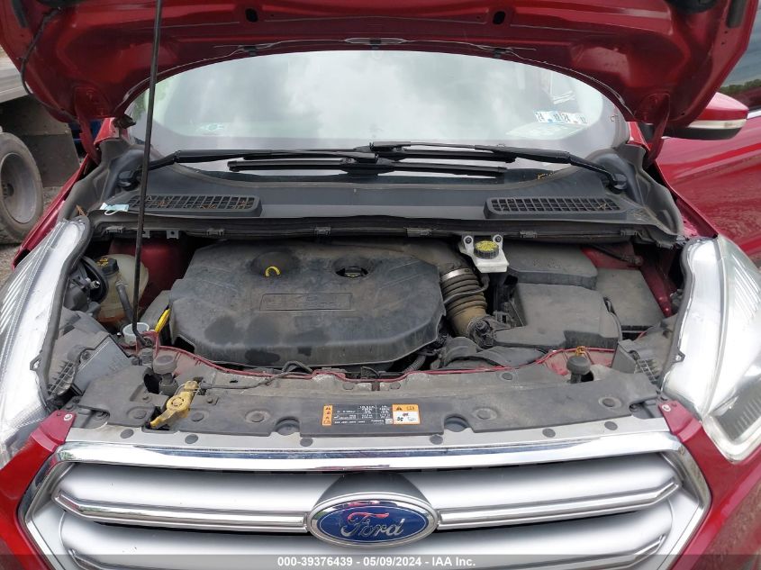 2017 Ford Escape Titanium VIN: 1FMCU0J91HUD82747 Lot: 39376439