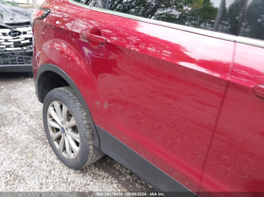 2017 Ford Escape Titanium VIN: 1FMCU0J91HUD82747 Lot: 39376439