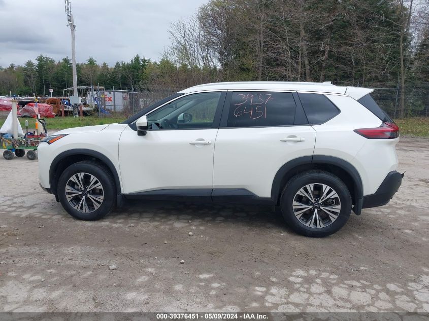 JN8BT3BB3PW489652 2023 Nissan Rogue Sv Intelligent Awd