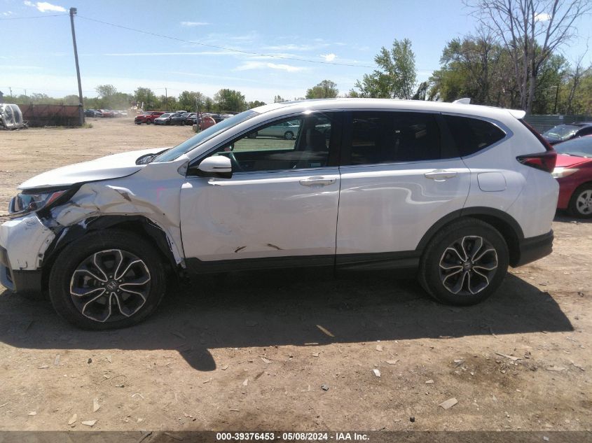 2021 Honda Cr-V Awd Ex-L VIN: 2HKRW2H81MH624040 Lot: 39376453