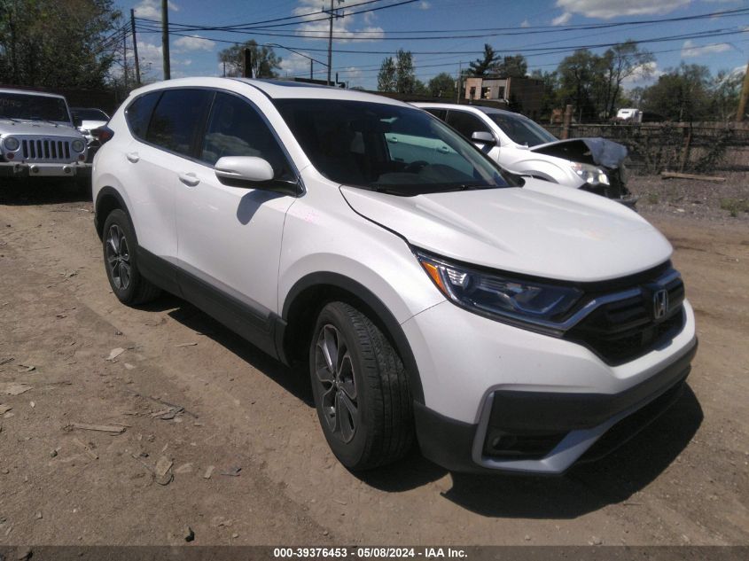 2021 HONDA CR-V AWD EX-L - 2HKRW2H81MH624040