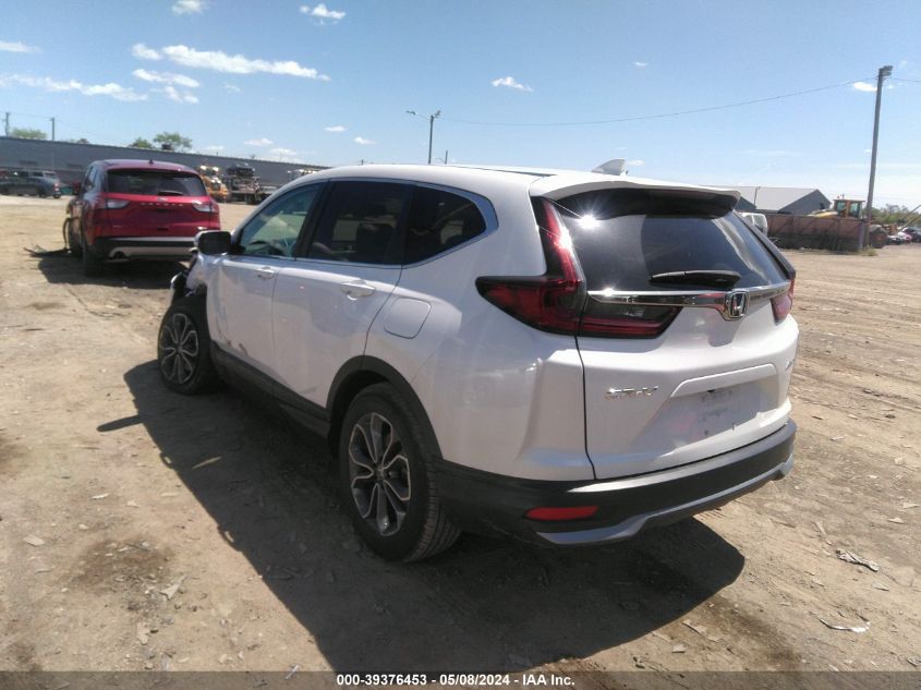 2021 HONDA CR-V AWD EX-L - 2HKRW2H81MH624040