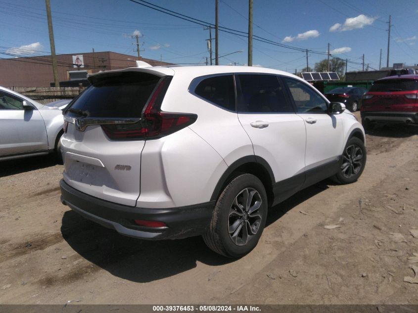 2021 Honda Cr-V Awd Ex-L VIN: 2HKRW2H81MH624040 Lot: 39376453