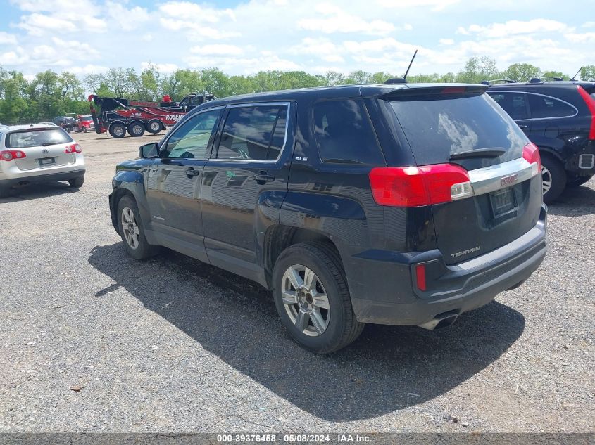 2016 GMC Terrain Sle-1 VIN: 2GKALMEK1G6103351 Lot: 39376458