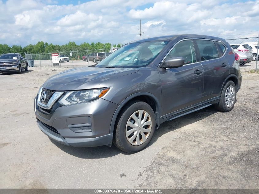 2017 Nissan Rogue S VIN: 5N1AT2MT7HC790530 Lot: 39376470