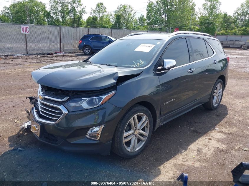 2019 Chevrolet Equinox Premier VIN: 3GNAXNEV6KS666249 Lot: 39376484